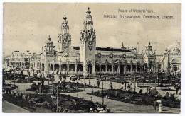 LONDON : IMPERIAL INTERNATIONAL EXHIBITION, 1909 - WOMENS WORK / DUNDEE, WEST FERRY, LOUISE TERRACE (STONE) - London Suburbs