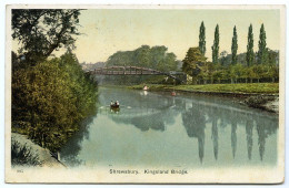 SHREWSBURY : KINGSLAND BRIDGE / ABBOTS BROMLEY, RUGELEY / ST REMY DE CHARGNAT, CHATEAU DE PASREDON (MATHAREL) - Shropshire