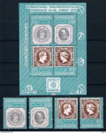 LOTE 2205   ///   DINAMARCA 1975    MICHEL Nº 580/83  + Block 1 **MNH       LIQUIDATION!!!!!!! - Nuevos