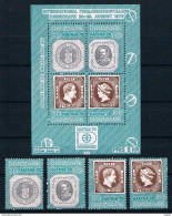 LOTE 2205   ///   DINAMARCA 1975    MICHEL Nº 580/83  + Block 1 **MNH       LIQUIDATION!!!!!!! - Unused Stamps