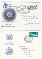 2 Diff 1960s POLICE Event COVERS ABERDEEN &  FLYDE Cover GB Stamps - Politie En Rijkswacht