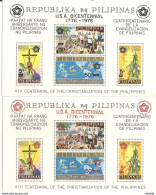 HB ASIA /// (C060) FILIPINAS 1976 USA Bicentennial Evangelization 2HB**MNH ¡¡¡ OFERTA - LIQUIDATION !!! JE LIQUIDE !!! - Filippine