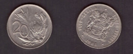 SOUTH AFRICA   20 CENTS 1985 (KM # 86) #7381 - Afrique Du Sud