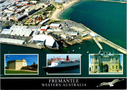 19-8-2023 (2 T 55) Australia - WA - City Of Fremantle (17 X 12 Cm) With QEII Insert - Fremantle