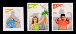 New Zealand 2014 Health - Veggie Garden Set Of 3 MNH - Unused Stamps