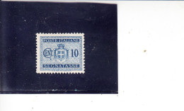 ITALIA  1934 -  Sassone  35** - Segnatasse - Postage Due