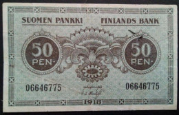 Finland, (Finlandia) 50 Pence 1918 - Finland