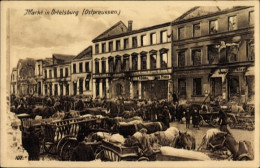 CPA Szczytno Ortelsburg Ostpreußen, Marktplatz, Ostpreußenhilfe, Kriegszerstörungen, I. WK - Ostpreussen