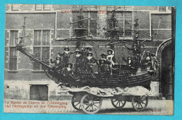 * Mechelen - Malines (Antwerpen) * (H. Dierickx) Cavalcade D'Hanswick 1913, Navire De Guerre De L'Ommegang Cortège Stoet - Mechelen