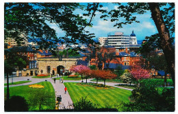 CPSM 9 X 14  Grande Bretagne Angleterre (54) NOTTINGHAM View From Castle Terrace   Vue De La Terrasse Du Château - Nottingham