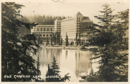 Canada Alberta Chateau Lake Louise 1935 Postcard - Lake Louise