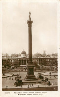 England London Trafalgar Square Showing National Gallery & Nelson's Column - Trafalgar Square