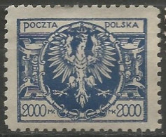 POLOGNE N° 267  NEUF Sans Gomme - Ungebraucht