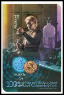 Polonia / Poland 2011: Foglietto Marie Curie (congiunta Svezia) / Marie Curie S/S (joint Issue With Sweden) ** - Emissions Communes