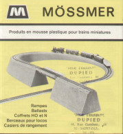 Catalogue MÖSSMER 1970 Produits Pour Trains Miniature - Français