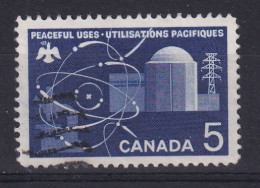 Canada: 1966   Peaceful Uses Of Atomic Energy    Used - Gebruikt