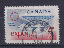 Canada: 1967   World Fair, Montreal   Used - Gebruikt