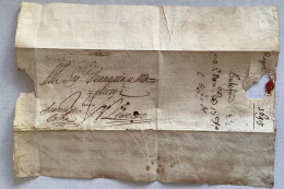 ANTONIO BULIFON 1693 NAPOLI(autografo Cronista&editore)lettera Prefilatelia>LIVORNO, FRANCA ROMA (Italia Italy Autograph - Naples