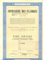 Cotonnière Des Flandres - Zetel/siège Gent - Textiles