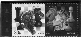Russia 2022 . Chess, 1v. + Label - Neufs