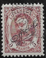 Luxemburg VFU 54 Euros 1908 - Dienstmarken