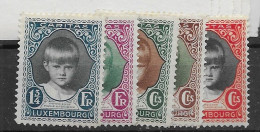 Luxemburg Mh * (30 Euros) 1929 Complete Set - Sonstige & Ohne Zuordnung