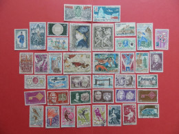 FRANCE : ANNEE COMPLETE 1968 SOIT 40TIMBRES OBLITERES QUALITE LUXE (VOIR PHOTOS) - 1960-1969