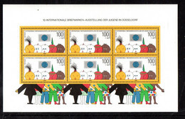 Bund 1990: Mi.-Nr. 1472 Block 21: Briefmarkenausstellung   ** - 1981-1990