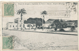 AW  655 -    C P A   BRESIL - MACEIO ALAGOAS  -PRACA DE JARAGUA E CAPITANIA DE PORTO   - Maceió