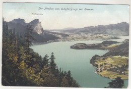 D3528) Der MONDSEE Vom Schafbergwege Zur EISENAU - Drachenwand ALT 1913 - Mondsee