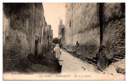 Delcampe - Maroc - Marrakech - Rue De La Médina - Marrakech