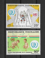 Togo 1986 Jugend Mi.Nr. 1970/71 Postfrisch ** - Togo (1960-...)