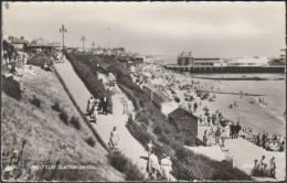 West Cliff, Clacton-on-Sea, Essex, 1963 - Harvey Barton RP Postcard - Clacton On Sea