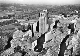 CPSM-81- CORDES-sur-CIEL - Vue Aérienne -Ann.50_ Edit Lapie N°1***2 Scans - Cordes