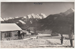 D3568)  Buffet TAUERNBLICK  Paß Thurn Straße MITTERSILL PINZGAU - AuTOS Skifahrer U. Haus - Mittersill