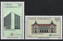 1990- -  TURKISH  STAMPS - UMM  EUROPA - ONE SET - Neufs