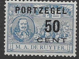 The Netherlands Mh * 1907 Postage Due 50 Euros - Impuestos