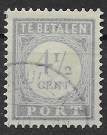 The Netherlands 1916 Postage Due VFU 6 Euros - Postage Due