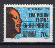 1973. Eva Peron Commemoration. MNH (**) - Ongebruikt