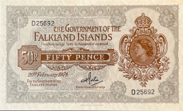 Falkland Islands 50 Pence, P-10b (1974) - UNC - Falklandeilanden