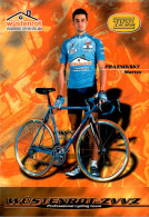 Carte Cyclisme Cycling Ciclismo サイクリング Format Cpm Equipe Cyclisme Pro Wüstenrot-ZVVZ 2000 Praznovsky Martin Slovaquie - Cycling