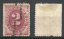 USA 1891 Postage Due Portomarken Michel 9 O NB! Perforation Faults! - Portomarken