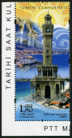 Türkiye 2017 Mi 4359 MNH Historical Clock Tower, İzmir | Clocks, Monuments, Tourism, Towers - Nuevos