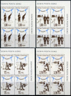 Türkiye 2017 Mi 4365-4368 MNH World Post Day | Communication History, Postman, Uniform Transport Mailbox Horse Motorbike - Nuevos