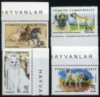 Türkiye 2017 Mi 4380-4383 MNH Animals | Cat, Horse, Dog, Mammals - Nuevos