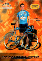 Carte Cyclisme Cycling Ciclismo サイクリング Format Cpm Equipe Cyclisme Pro Wüstenrot-ZVVZ 2000 René Andrle Tchèque TB.Etat - Cycling