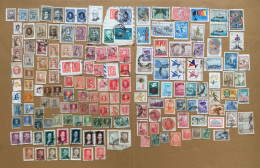 LOT DE 169 TIMBRES OBLITERES ARGENTINE TOUS DIFFERENTS PORTRAITS Et DIVERS - Lots & Serien