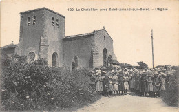 79-LA-CHATELLIER- PRES DE SAINT-AMAND-SUR-SEVRE-  L'EGLISE - Other & Unclassified