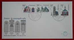 FDC E226 226 Zomerzegels Summer Sommer NVPH 1324-1327 1985 Without Address NEDERLAND NIEDERLANDE NETHERLANDS - FDC