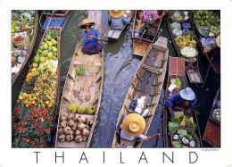 Thaïlande - Rajburi - Floating Market - Thaïlande